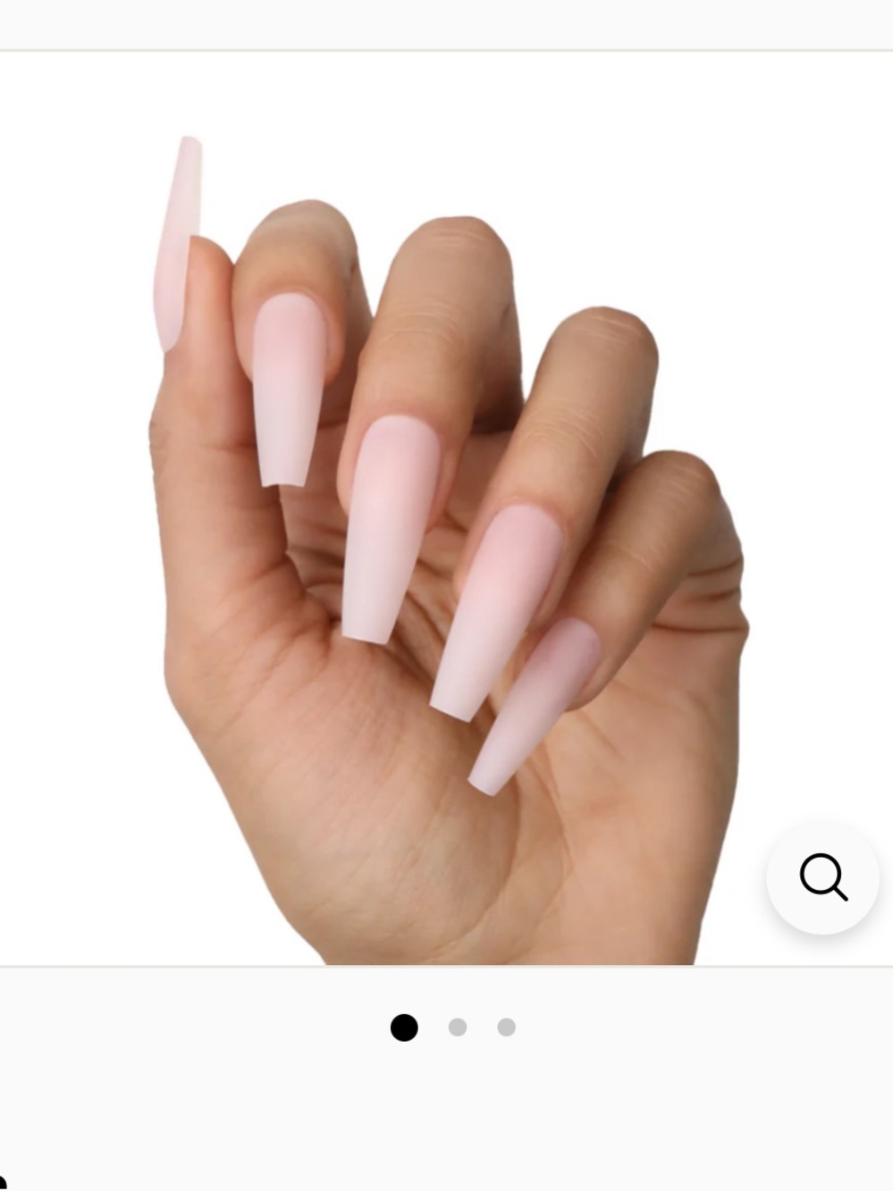 Marmalade Pink Frost Salon Edition Press On Nails